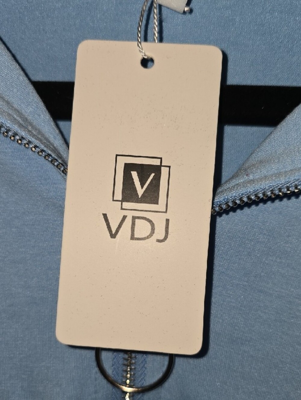 VDJ Light Blue Top with Tag - Picture 4 of 7